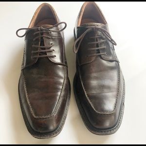 ECCO Mens Brown Leather Lace Up Shoe 45